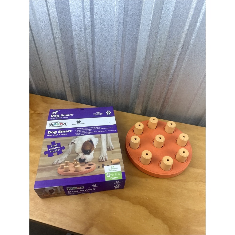 Interactive Dog Treat Puzzle Toy Dog Puzzle Feeder Nina Ottosson Level One